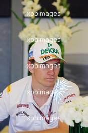 Nico Hulkenberg (GER) Sahara Force India F1. 21.06.2012. Formula 1 World Championship, Rd 8, European Grand Prix, Valencia, Spain, Preparation Day