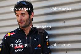 Mark Webber (AUS) Red Bull Racing. 21.06.2012. Formula 1 World Championship, Rd 8, European Grand Prix, Valencia, Spain, Preparation Day