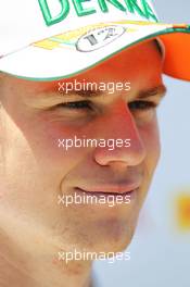 Nico Hulkenberg (GER) Sahara Force India F1. 21.06.2012. Formula 1 World Championship, Rd 8, European Grand Prix, Valencia, Spain, Preparation Day