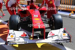 Ferrari F2012 front wing. 21.06.2012. Formula 1 World Championship, Rd 8, European Grand Prix, Valencia, Spain, Preparation Day