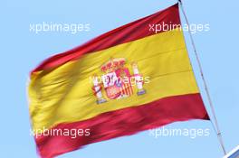 Spanish flag. 21.06.2012. Formula 1 World Championship, Rd 8, European Grand Prix, Valencia, Spain, Preparation Day