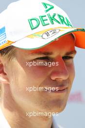 Nico Hulkenberg (GER) Sahara Force India F1. 21.06.2012. Formula 1 World Championship, Rd 8, European Grand Prix, Valencia, Spain, Preparation Day