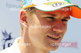 Nico Hulkenberg (GER) Sahara Force India F1. 21.06.2012. Formula 1 World Championship, Rd 8, European Grand Prix, Valencia, Spain, Preparation Day