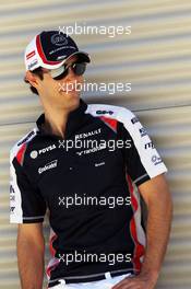 Bruno Senna (BRA) Williams. 21.06.2012. Formula 1 World Championship, Rd 8, European Grand Prix, Valencia, Spain, Preparation Day