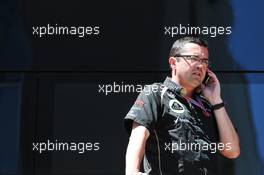 Eric Boullier (FRA) Lotus F1 Team Principal. 21.06.2012. Formula 1 World Championship, Rd 8, European Grand Prix, Valencia, Spain, Preparation Day