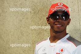 Lewis Hamilton (GBR) McLaren. 21.06.2012. Formula 1 World Championship, Rd 8, European Grand Prix, Valencia, Spain, Preparation Day