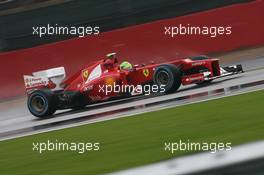 Felipe Massa (BRA) Ferrari F2012. 06.07.2012. Formula 1 World Championship, Rd 9, British Grand Prix, Silverstone, England, Practice Day