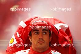 Fernando Alonso (ESP) Ferrari. 06.07.2012. Formula 1 World Championship, Rd 9, British Grand Prix, Silverstone, England, Practice Day