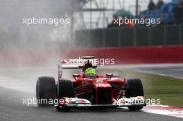 Felipe Massa (BRA) Ferrari F2012. 06.07.2012. Formula 1 World Championship, Rd 9, British Grand Prix, Silverstone, England, Practice Day