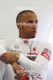 Lewis Hamilton (GBR) McLaren. 06.07.2012. Formula 1 World Championship, Rd 9, British Grand Prix, Silverstone, England, Practice Day