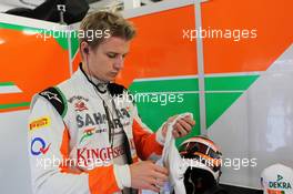 Nico Hulkenberg (GER) Sahara Force India F1. 06.07.2012. Formula 1 World Championship, Rd 9, British Grand Prix, Silverstone, England, Practice Day