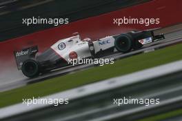 Kamui Kobayashi (JPN) Sauber C31. 06.07.2012. Formula 1 World Championship, Rd 9, British Grand Prix, Silverstone, England, Practice Day