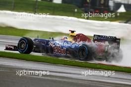 Sebastian Vettel (GER) Red Bull Racing RB8. 06.07.2012. Formula 1 World Championship, Rd 9, British Grand Prix, Silverstone, England, Practice Day