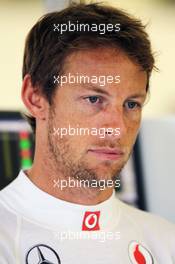 Jenson Button (GBR) McLaren. 06.07.2012. Formula 1 World Championship, Rd 9, British Grand Prix, Silverstone, England, Practice Day