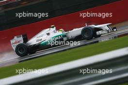 Nico Rosberg (GER) Mercedes AMG F1 W03. 06.07.2012. Formula 1 World Championship, Rd 9, British Grand Prix, Silverstone, England, Practice Day