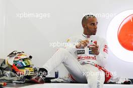 Lewis Hamilton (GBR) McLaren. 06.07.2012. Formula 1 World Championship, Rd 9, British Grand Prix, Silverstone, England, Practice Day