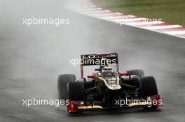 Kimi Raikkonen (FIN) Lotus F1 E20. 06.07.2012. Formula 1 World Championship, Rd 9, British Grand Prix, Silverstone, England, Practice Day