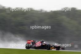 Jean-Eric Vergne (FRA) Scuderia Toro Rosso STR7. 06.07.2012. Formula 1 World Championship, Rd 9, British Grand Prix, Silverstone, England, Practice Day