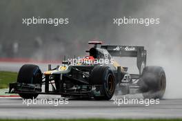 Heikki Kovalainen (FIN) Caterham CT01. 06.07.2012. Formula 1 World Championship, Rd 9, British Grand Prix, Silverstone, England, Practice Day