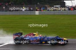 Mark Webber (AUS) Red Bull Racing RB8. 06.07.2012. Formula 1 World Championship, Rd 9, British Grand Prix, Silverstone, England, Practice Day