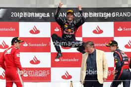 Mark Webber (AUS), Red Bull Racing  08.07.2012. Formula 1 World Championship, Rd 9, British Grand Prix, Silverstone, England, Race Day