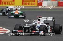 Kamui Kobayashi (JPN) Sauber C31. 08.07.2012. Formula 1 World Championship, Rd 9, British Grand Prix, Silverstone, England, Race Day