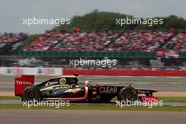 Kimi Raikkonen, Lotus Renault F1 Team  08.07.2012. Formula 1 World Championship, Rd 9, British Grand Prix, Silverstone, England, Race Day