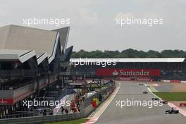 Bruno Senna (BRE), Williams F1 Team  08.07.2012. Formula 1 World Championship, Rd 9, British Grand Prix, Silverstone, England, Race Day
