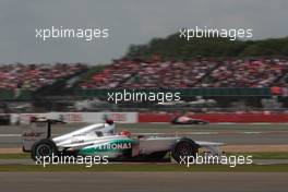 Michael Schumacher (GER), Mercedes AMG Petronas  08.07.2012. Formula 1 World Championship, Rd 9, British Grand Prix, Silverstone, England, Race Day
