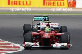 Felipe Massa (BRA) Ferrari F2012. 08.07.2012. Formula 1 World Championship, Rd 9, British Grand Prix, Silverstone, England, Race Day