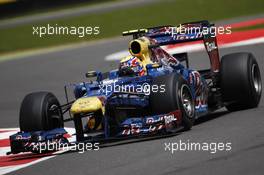 Mark Webber (AUS) Red Bull Racing RB8. 08.07.2012. Formula 1 World Championship, Rd 9, British Grand Prix, Silverstone, England, Race Day