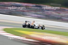 Paul di Resta (GBR) Sahara Force India VJM05. 08.07.2012. Formula 1 World Championship, Rd 9, British Grand Prix, Silverstone, England, Race Day