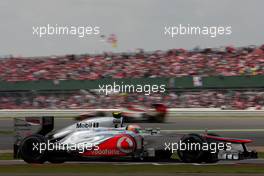 Lewis Hamilton (GBR), McLaren Mercedes  08.07.2012. Formula 1 World Championship, Rd 9, British Grand Prix, Silverstone, England, Race Day