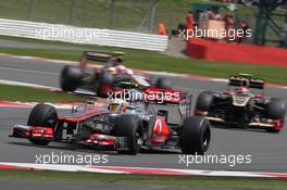Lewis Hamilton (GBR), McLaren Mercedes  08.07.2012. Formula 1 World Championship, Rd 9, British Grand Prix, Silverstone, England, Race Day