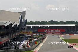 Fernando Alonso (ESP), Scuderia Ferrari  08.07.2012. Formula 1 World Championship, Rd 9, British Grand Prix, Silverstone, England, Race Day