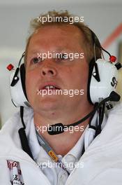 Andrew Green (GBR) Sahara Force India F1 Team Technical Director. 07.07.2012. Formula 1 World Championship, Rd 9, British Grand Prix, Silverstone, England, Qualifying Day
