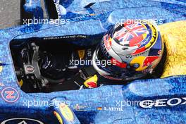 Sebastian Vettel (GER) Red Bull Racing RB8. 07.07.2012. Formula 1 World Championship, Rd 9, British Grand Prix, Silverstone, England, Qualifying Day