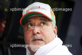 Dr. Vijay Mallya (IND) Sahara Force India F1 Team Owner. 07.07.2012. Formula 1 World Championship, Rd 9, British Grand Prix, Silverstone, England, Qualifying Day