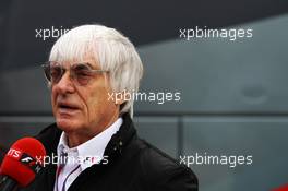 Bernie Ecclestone (GBR) CEO Formula One Group (FOM). 07.07.2012. Formula 1 World Championship, Rd 9, British Grand Prix, Silverstone, England, Qualifying Day