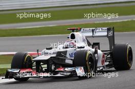 Kamui Kobayashi (JPN) Sauber C31. 07.07.2012. Formula 1 World Championship, Rd 9, British Grand Prix, Silverstone, England, Qualifying Day