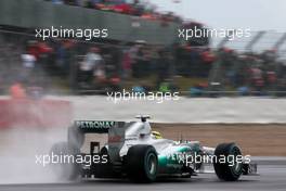 Nico Rosberg (GER), Mercedes GP  07.07.2012. Formula 1 World Championship, Rd 9, British Grand Prix, Silverstone, England, Qualifying Day