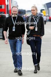 Liam Cunningham (IRE) Actor. 07.07.2012. Formula 1 World Championship, Rd 9, British Grand Prix, Silverstone, England, Qualifying Day