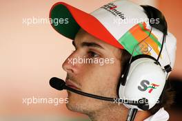 Jules Bianchi (FRA) Sahara Force India F1 Team Third Driver. 07.07.2012. Formula 1 World Championship, Rd 9, British Grand Prix, Silverstone, England, Qualifying Day