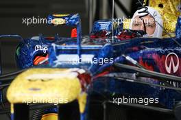 Sebastian Vettel (GER) Red Bull Racing RB8. 07.07.2012. Formula 1 World Championship, Rd 9, British Grand Prix, Silverstone, England, Qualifying Day