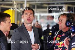 Jude Law (GBR) Actor. 07.07.2012. Formula 1 World Championship, Rd 9, British Grand Prix, Silverstone, England, Qualifying Day