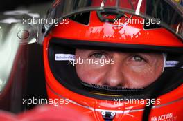 Michael Schumacher (GER) Mercedes AMG F1. 07.07.2012. Formula 1 World Championship, Rd 9, British Grand Prix, Silverstone, England, Qualifying Day