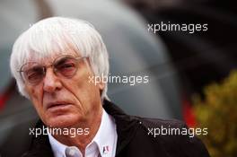 Bernie Ecclestone (GBR) CEO Formula One Group (FOM). 07.07.2012. Formula 1 World Championship, Rd 9, British Grand Prix, Silverstone, England, Qualifying Day