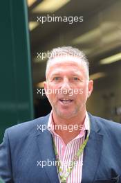 Ian Botham (GBR) Cricket Legend. 08.07.2012. Formula 1 World Championship, Rd 9, British Grand Prix, Silverstone, England, Race Day