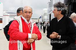 Pasquale Lattuneddu (ITA) of the FOM. 08.07.2012. Formula 1 World Championship, Rd 9, British Grand Prix, Silverstone, England, Race Day