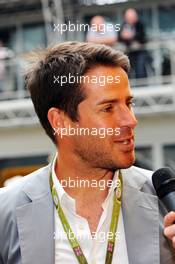 Jamie Redknapp (GBR) Former Football Player. 08.07.2012. Formula 1 World Championship, Rd 9, British Grand Prix, Silverstone, England, Race Day
